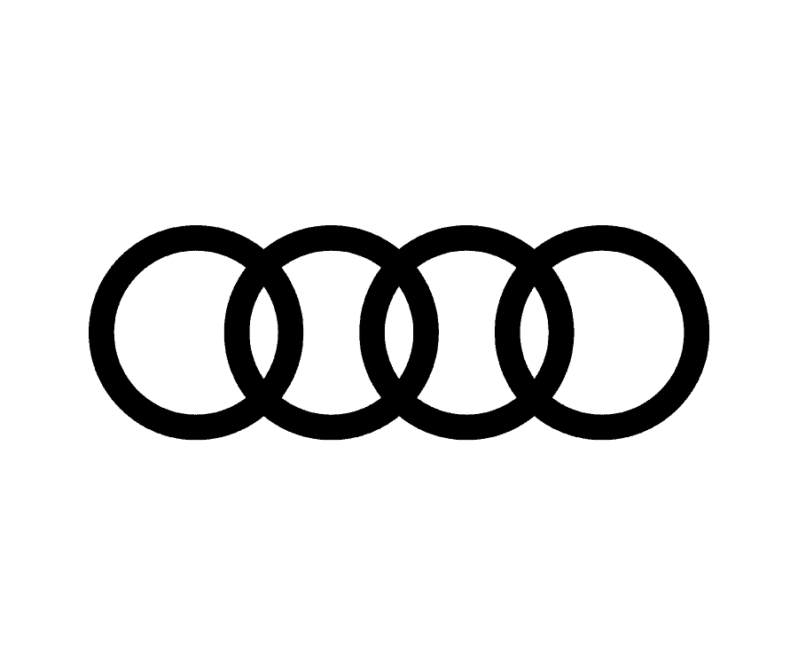 Audi Rings Logo Black