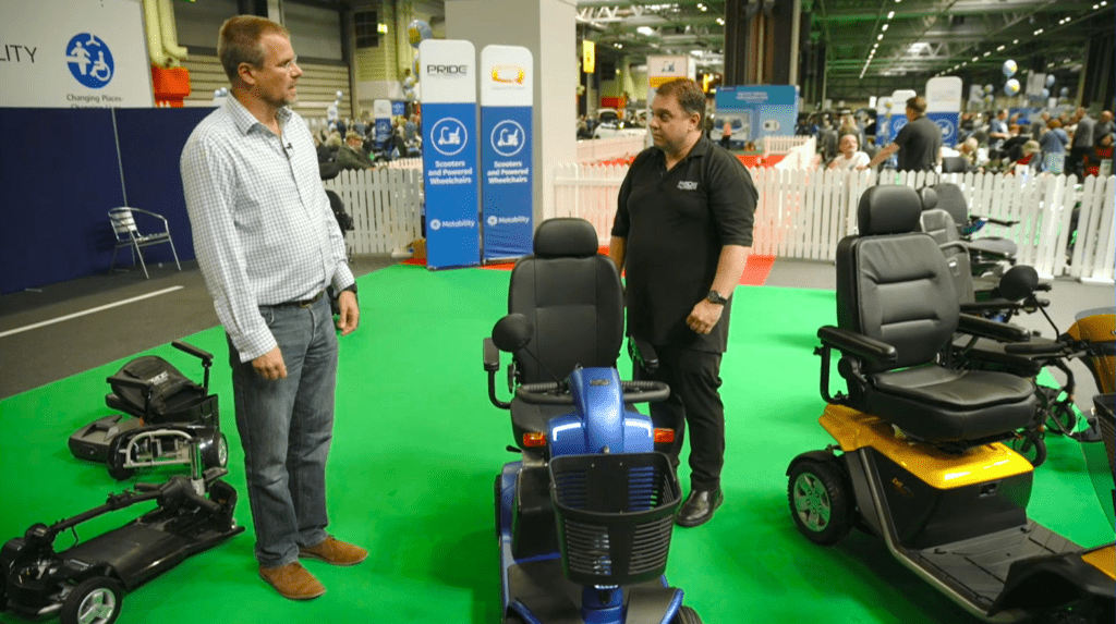 Powered Wheelchair and scooter demonstration